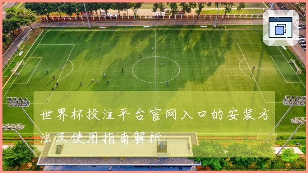 世界杯投注平台官网入口的安装方法及使用指南解析