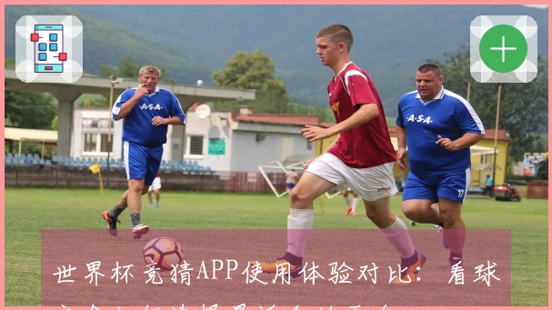 世界杯竞猜APP使用体验对比：看球之余如何选择最适合的平台
