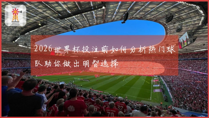 2026世界杯投注前如何分析热门球队助你做出明智选择