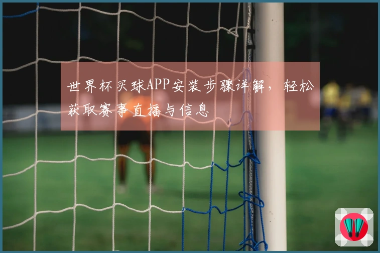 世界杯买球APP安装步骤详解，轻松获取赛事直播与信息